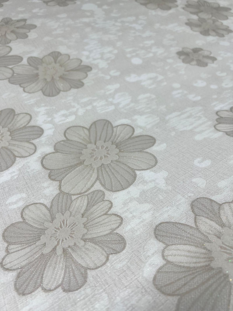 Krem  Çiçekli 16 M2 Duvar Kağıdı 771031