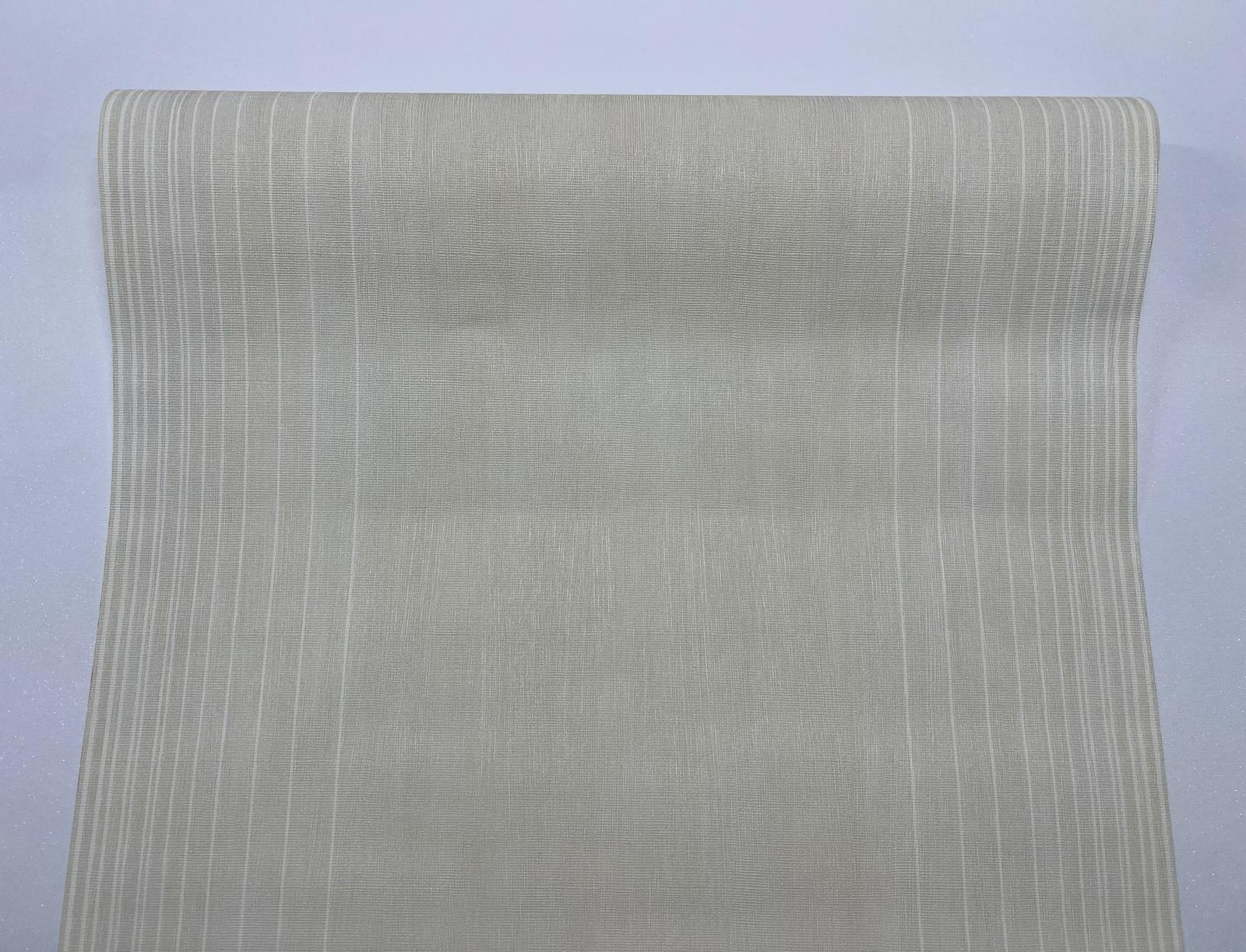 Krem Çizgili Dokulu Duvar Kağıdı 53350