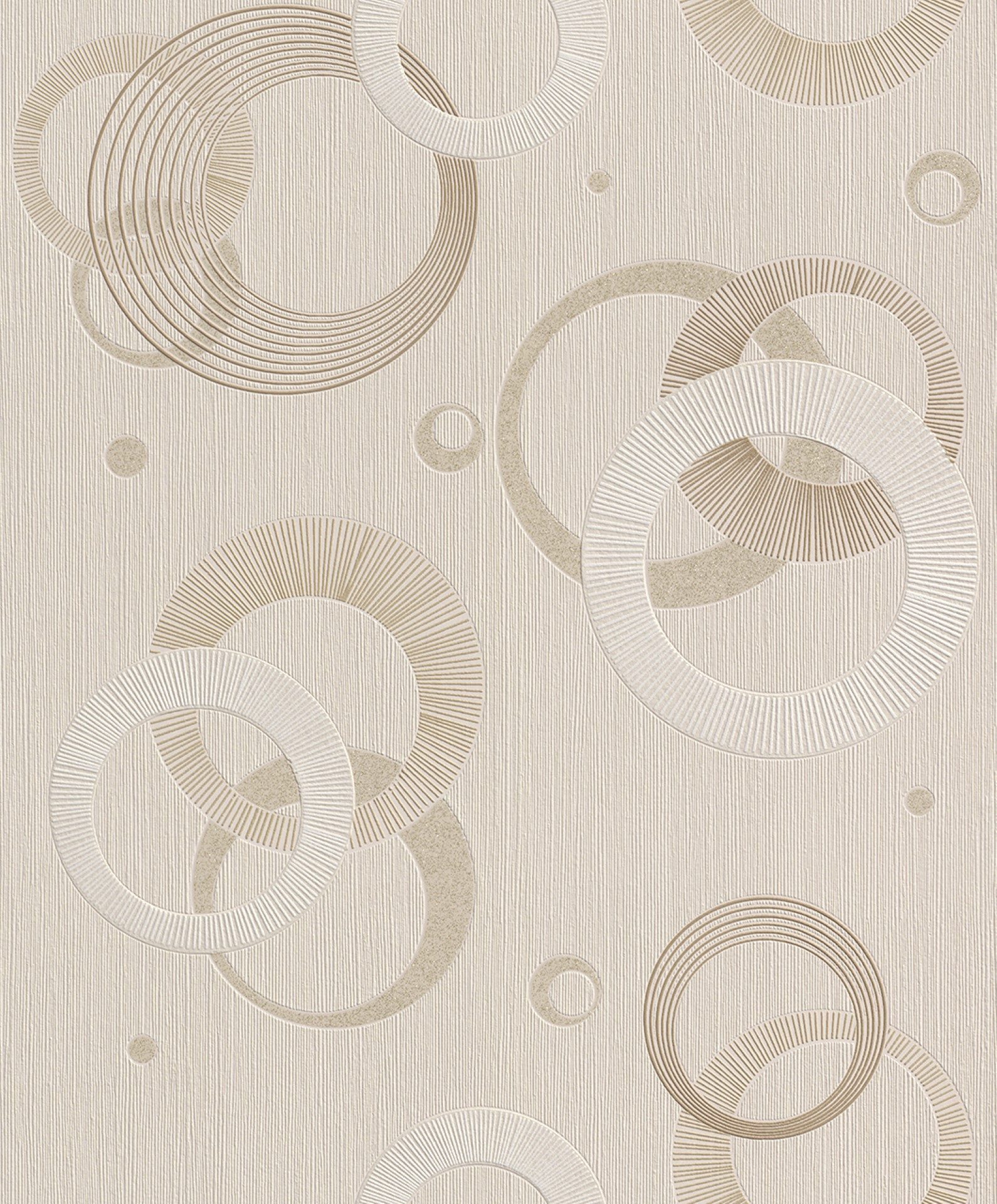 Krem Kahverengi Geometrik Desen Ucuz  Duvar Kağıdı 531602