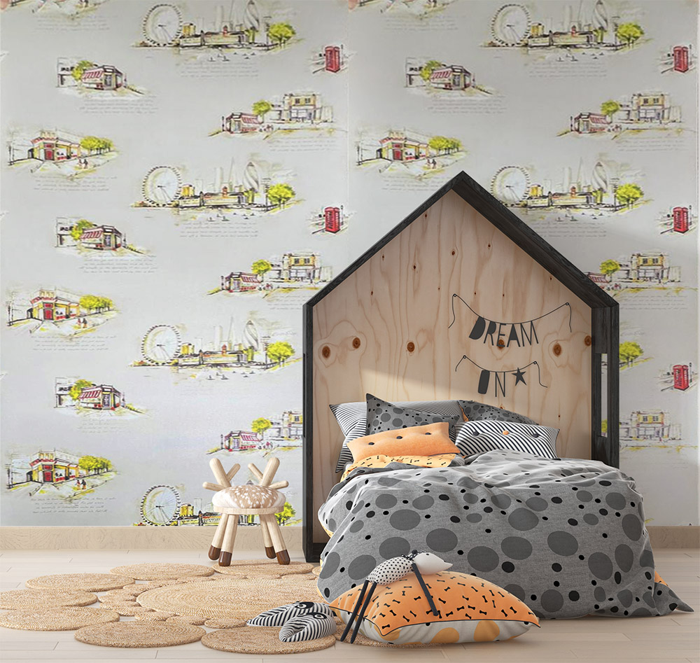 Krem Kentler 16 M2 Duvar Kağıdı 281551