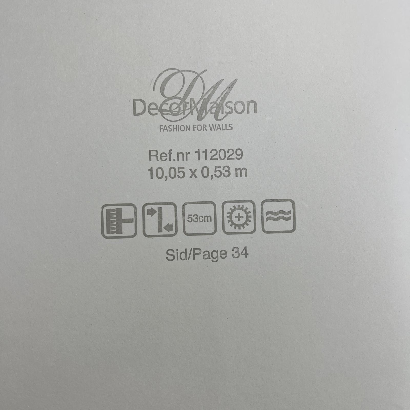 Krem Parlak Çiçek Desen Duvar Kağıdı 112029