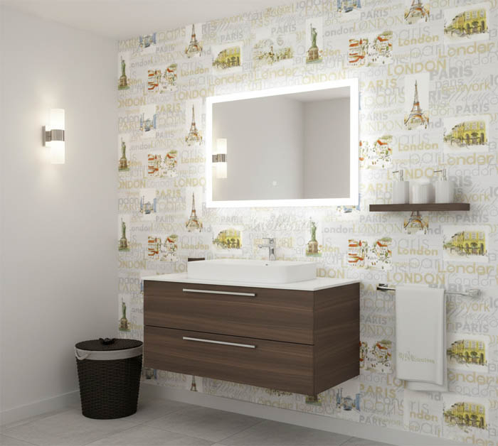 Krem Ülkeler 16 M2 Duvar Kağıdı 81371