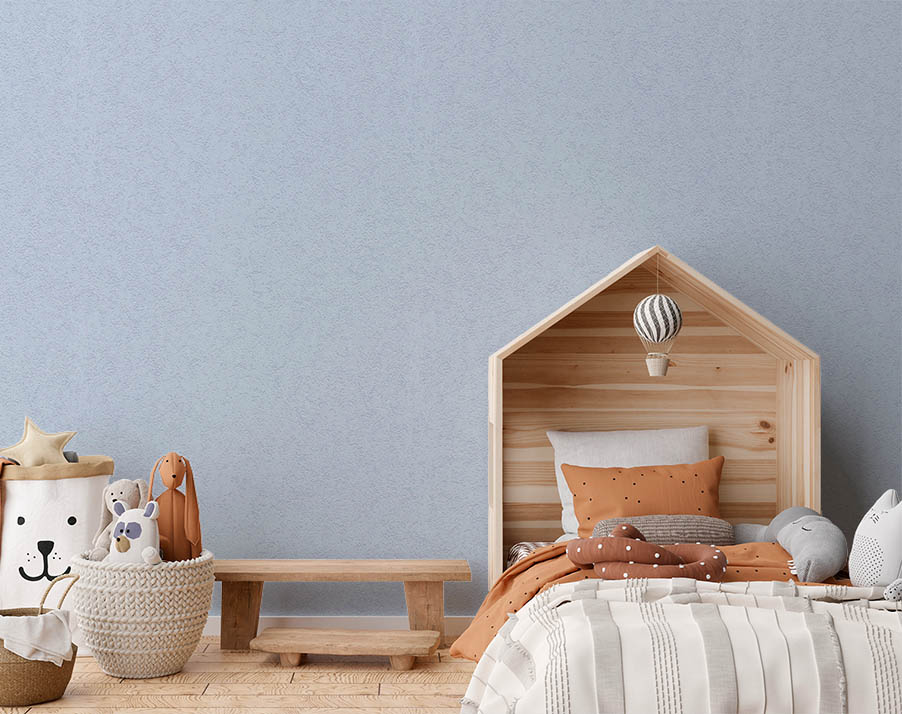 Mavi Dokulu Duvar Kağıdı 53055