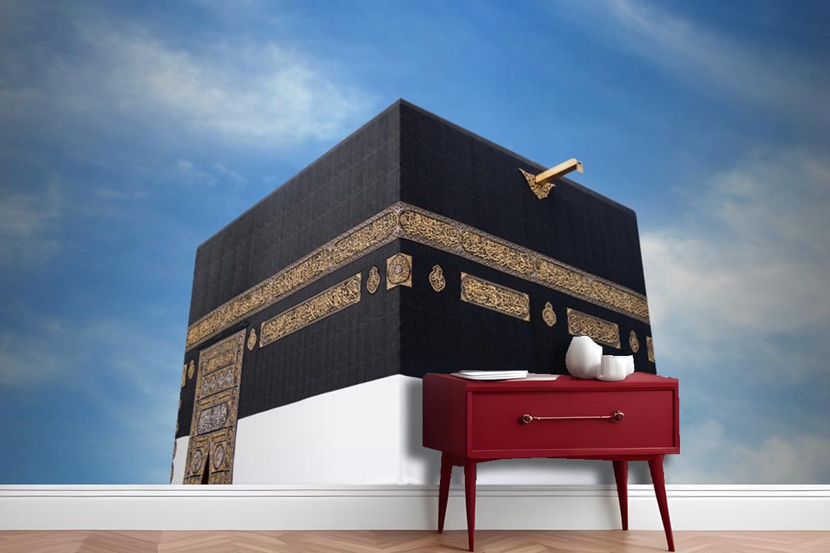 Gökyüzü Arka Plan Mekke Kabe Duvar Kağıdı