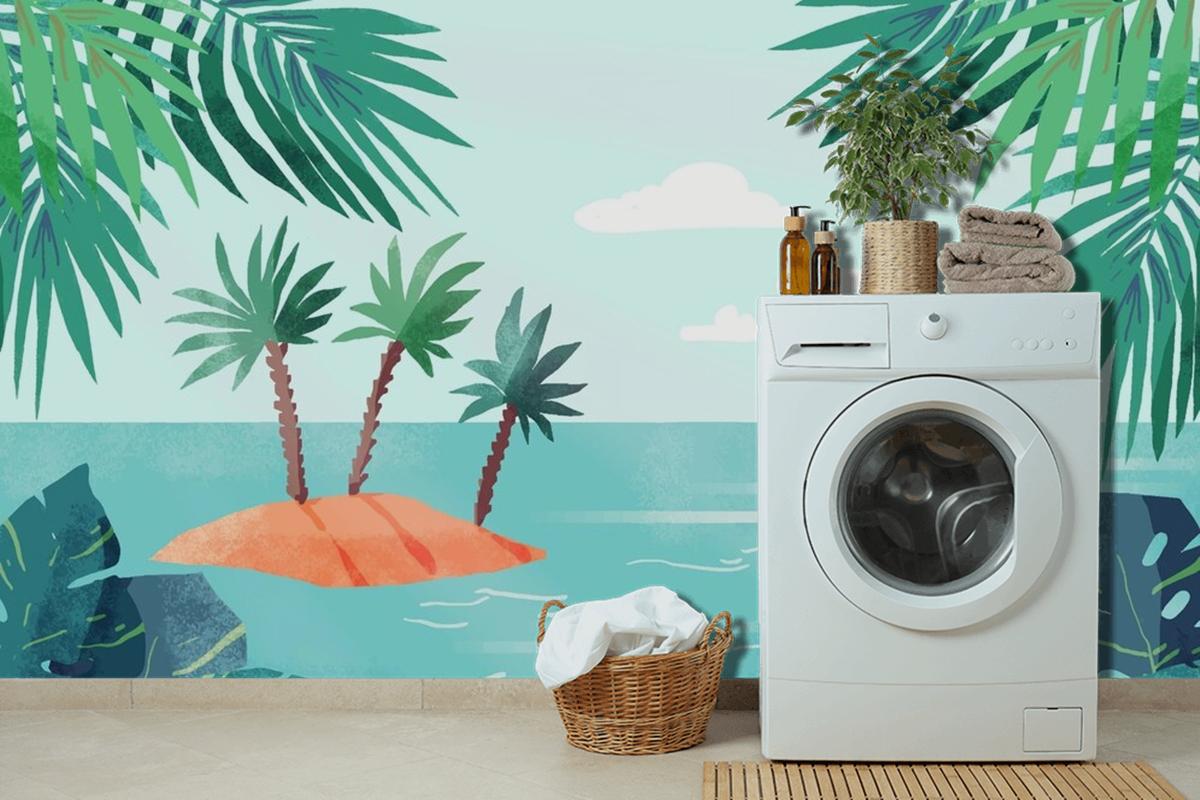 Yakınlaştırma Duvar Kağıdı  Için Yaz Manzarası Arka Planı