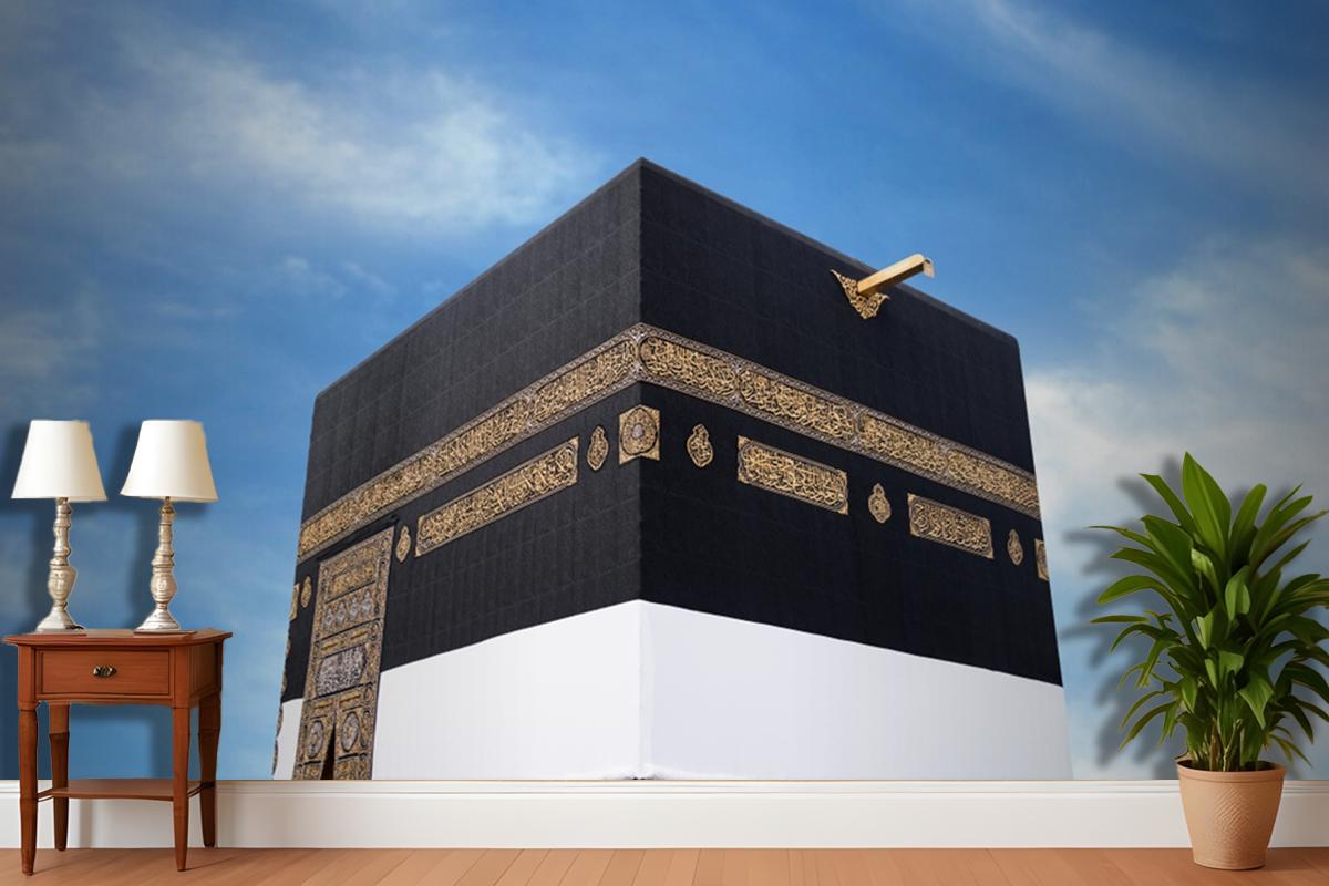Gökyüzü Arka Plan Mekke Kabe Duvar Kağıdı