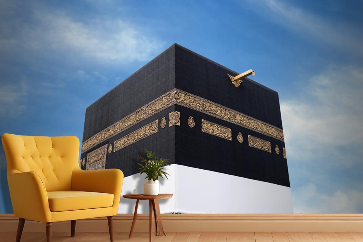 Gökyüzü Arka Plan Mekke Kabe Duvar Kağıdı