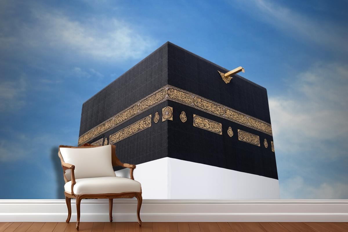 Gökyüzü Arka Plan Mekke Kabe Duvar Kağıdı