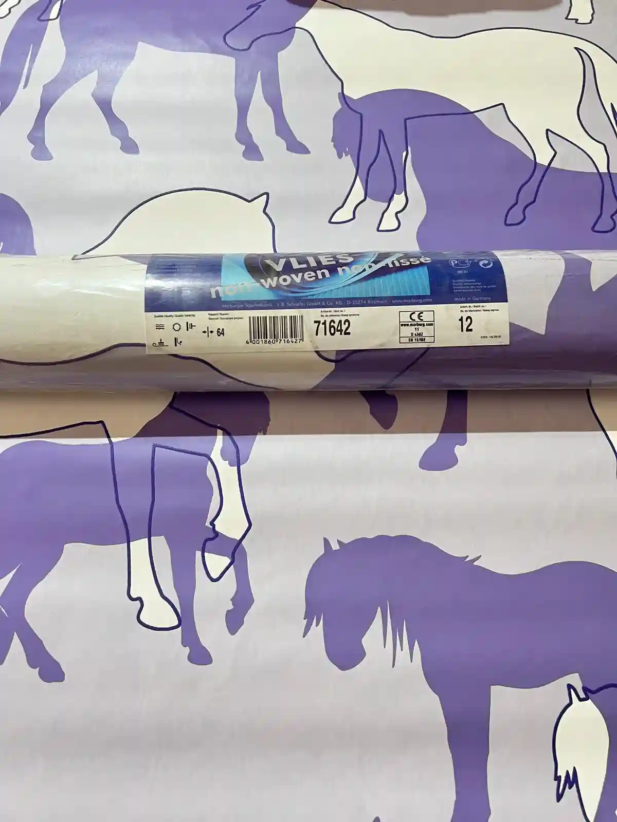 Mor Unicorn Ucuz Duvar Kağıdı 71642