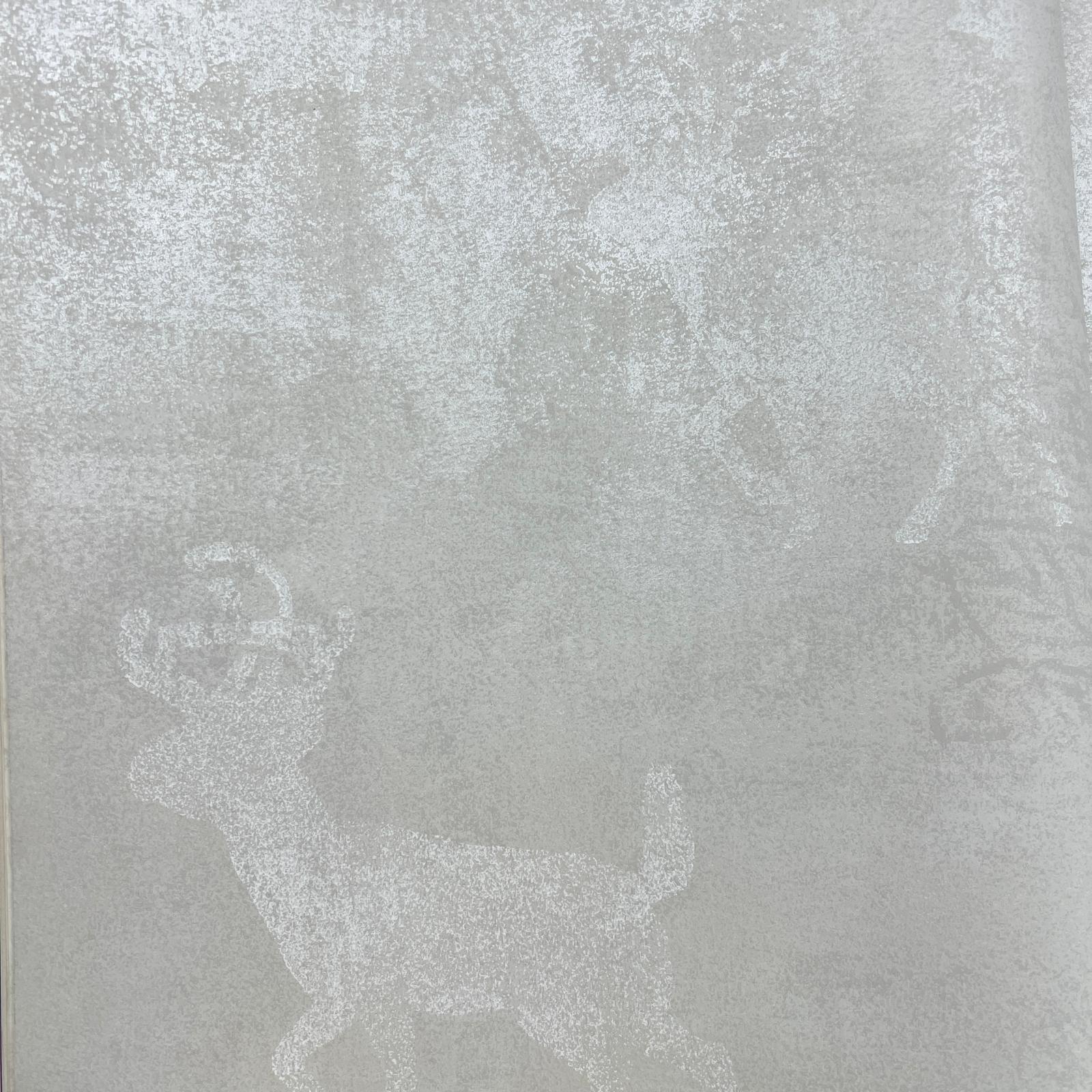 Parlak Bej Geyik Desen Duvar Kağıdı 3001