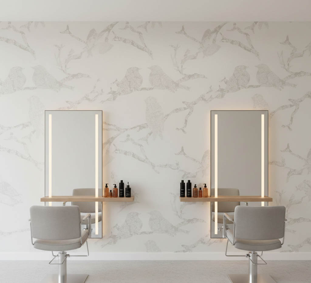 Parlak Dallar Ve Kuşlar Duvar Kağıdı 113034