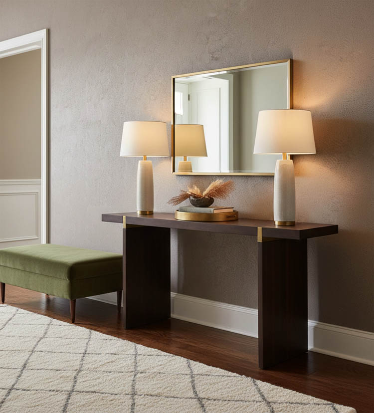 Parlak Kahverengi Desenli Ucuz Duvar Kağıdı 53247