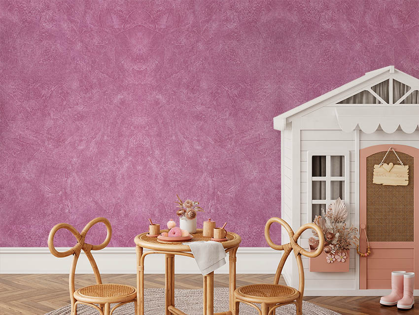 Pembe Sıva Desen Ucuz Duvar Kağıdı 213041