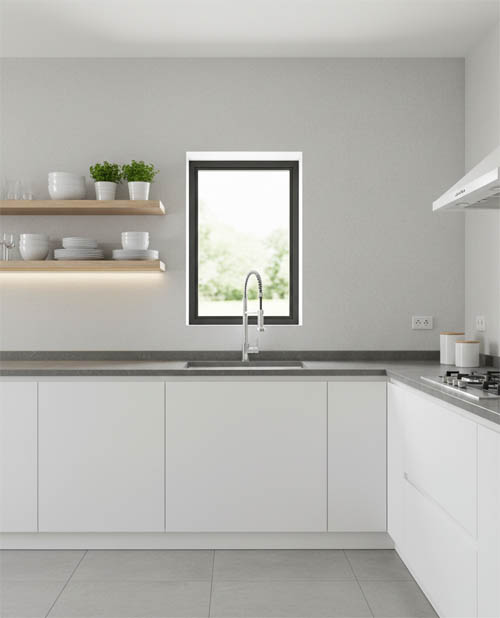 Sand- Bej Banyo Mutfak Duvar Kağıdı - Su Geçirmez Neme Dayanıklı