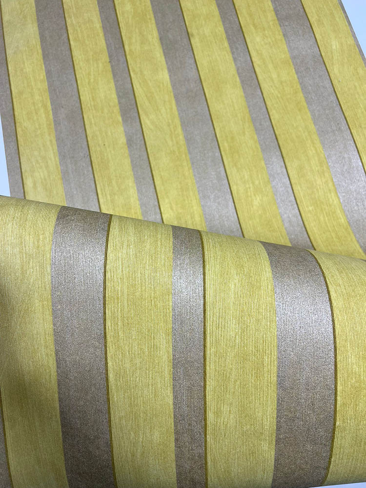 Sarı Bej Ahşap Dokulu Parlak Ucuz Duvar Kağıdı 5954-30