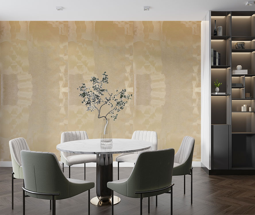 Sarı Parlak Model Duvar Kağıdı 669732