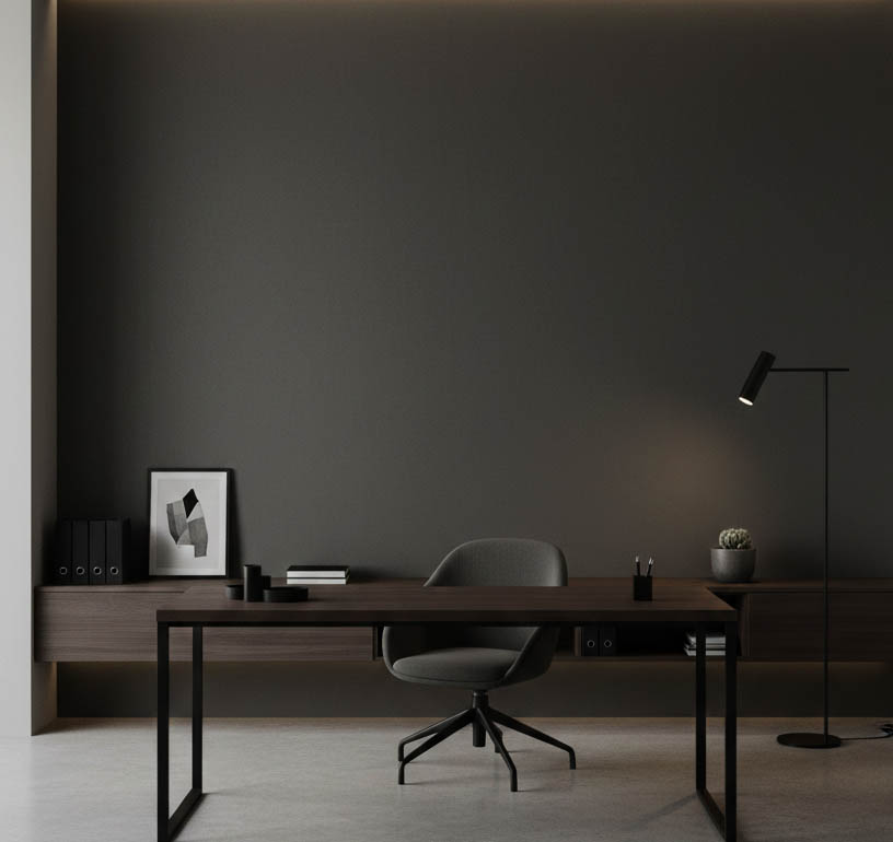 Siyah Ucuz Duvar Kağıdı 653A