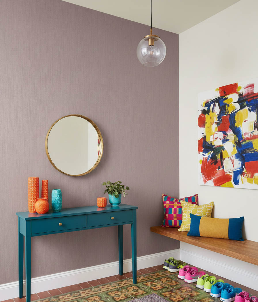 Soft Pembe Düz Dokulu Ucuz Duvar Kağıdı 55212