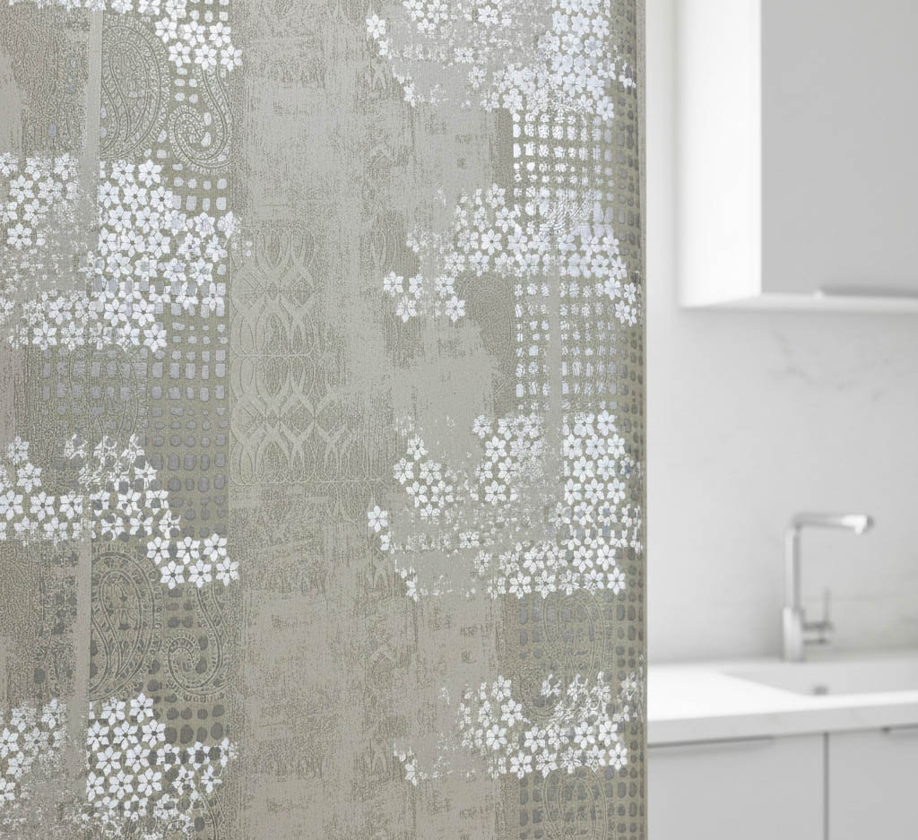 Soft Yeşil Desenli Duvar Kağıdı 112021