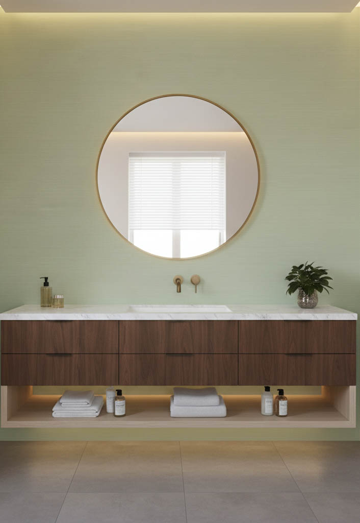 Soft Yeşil Dokulu Ucuz Duvar Kağıdı 773866