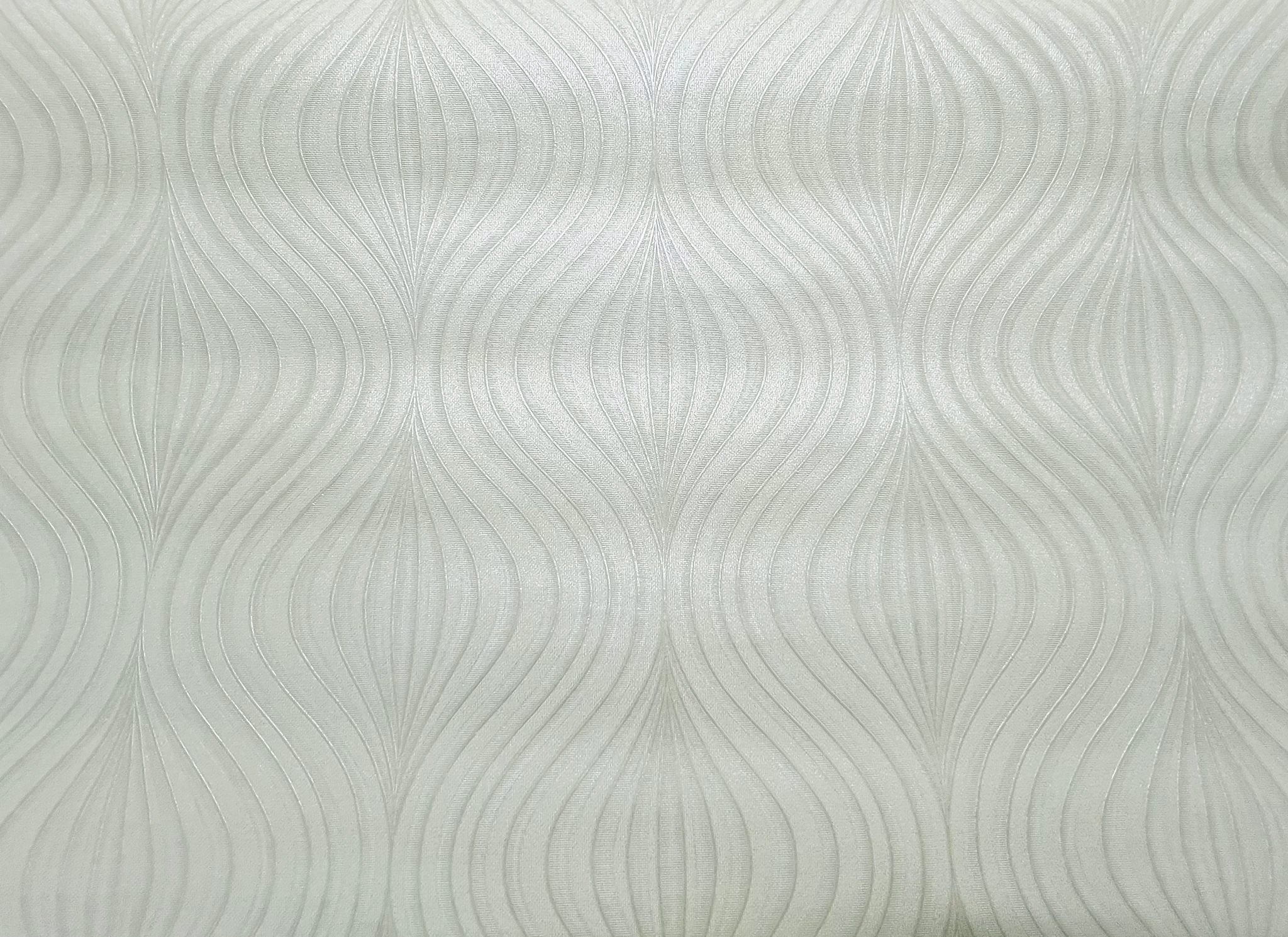 Soft Yeşil Kendinden Dokulu Desen Duvar Kağıdı 31496