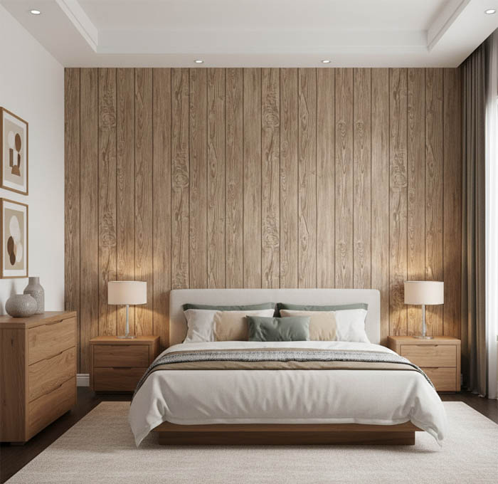 Tahta Ahşap Desen 16 M2 Duvar Kağıdı 390982