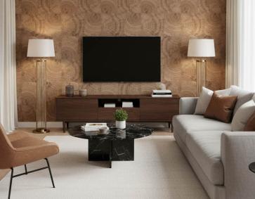 Ahşap Desenli Duvar Kağıdı 53008