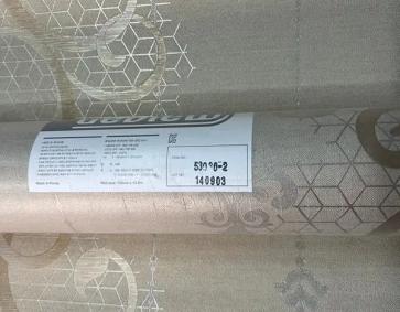 Altın Sarısı Desenli İthal Duvar Kağıdı 530302