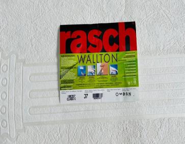 Beyaz Boyanabilir Desenli Duvar Kağıdı 186307