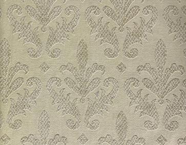 Dokulu  Damask Desen Yeşil Duvar Kağıdı 670325