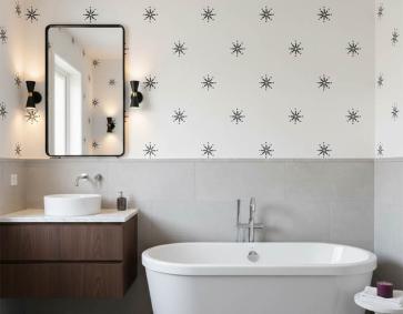 Geometrik Desen Duvar Kağıdı 2861