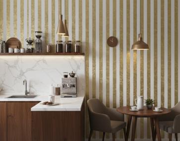 Gold Çizgili Duvar Kağıdı 12411