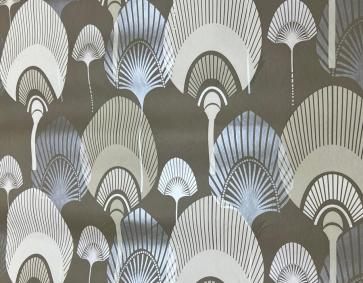 Kahverengi Desenli Duvar Kağıdı 11030