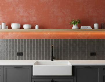 Kiremit Rengi Parlak Ucuz Duvar Kağıdı 50920