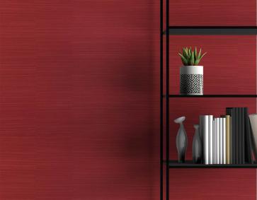 Kırmızı İnce Çizgili Ucuz Duvar Kağıdı 73873