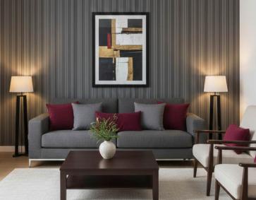 Koyu Kahverengi Siyah Organi̇k Duvar Kağıdı 111017