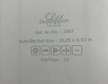 Lacivert Kırmızı Beyaz Bej Çizgili Desenli Duvar Kağıdı 2867