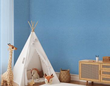 Mavi Dokulu Hafif Simli 16 M2 Duvar Kağıdı 55094