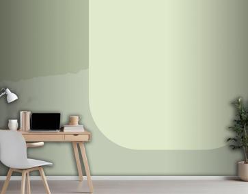 Şekil Çerçeveli Yeşil Arka Plan Ofis Duvar Kağıdı