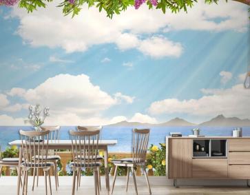 Akdeniz Rüyası Manzara Duvar Kağıdı