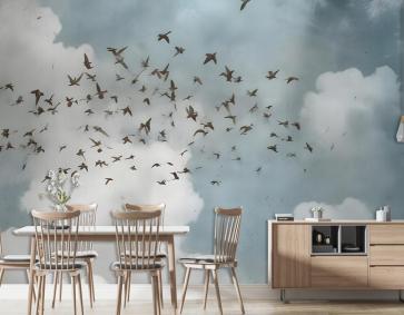 Suluboya Splash Art Duvar Kağıdı 