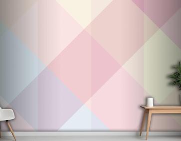 Çeşitli Şekil Ve Renklerle Çizgi Farklı Renkli Arka Plan Ofis Duvar Kağıdı