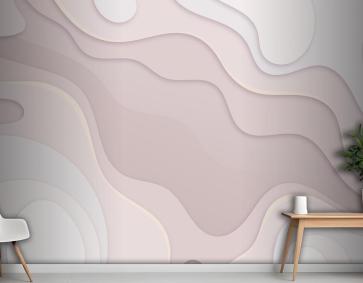 Soyut Kağıt Stili Ofis Duvar Kağıdı