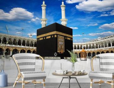 İnsansız Kabe Ve Gökyüzü Duvar Kağıdı