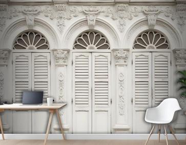 Pencere Panjur Duvar Kağıdı