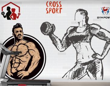 Çapraz Spor Gym Fitness Duvar Kağıdı