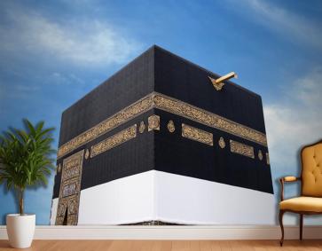 Gökyüzü Arka Plan Mekke Kabe Duvar Kağıdı