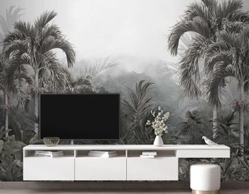 Özel Tasarım Duvar Kağıdı Tropkal Jungle