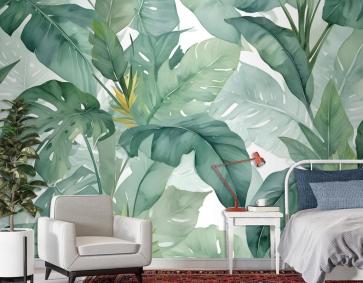 Muz Yaprağı Duvar Kağıdı Duvar Kağıdı