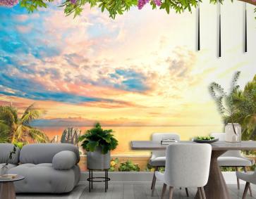 Ebedi Aşk Balkonu Duvar Kağıdı